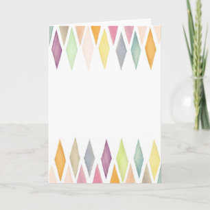 Designad vattenfärgsbakgrund helgkort