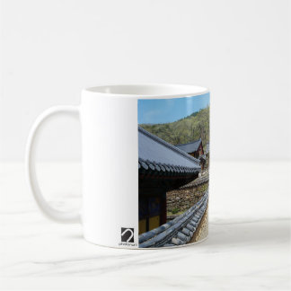 Designade med ett fotografi av Sydkorea, tryckt Kaffemugg