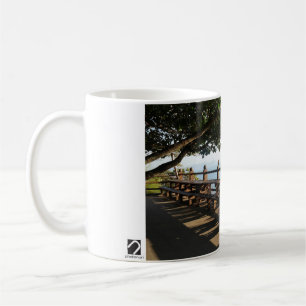 Designade med ett fotografi av Sydkorea, tryckt Kaffemugg