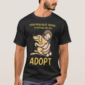 DESIGNADOpt Din nya vän T Shirt