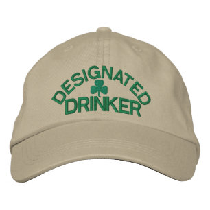 Designat Drinker Cap Broderad Keps