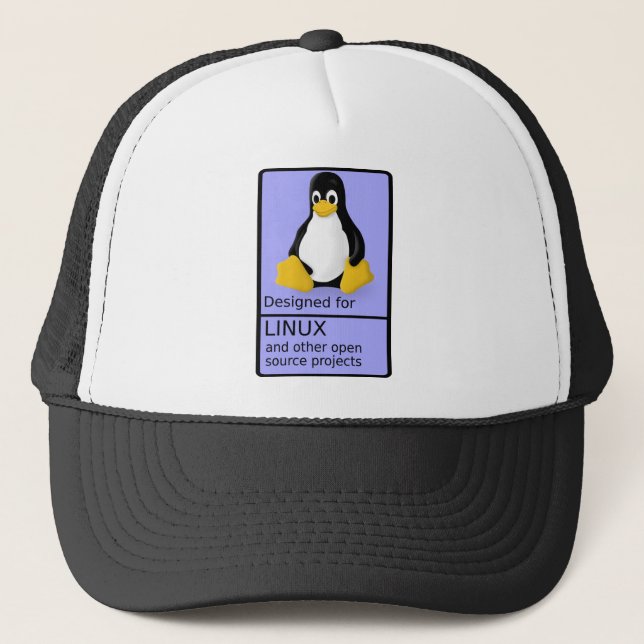 Designat för Linux Keps (Framsida)