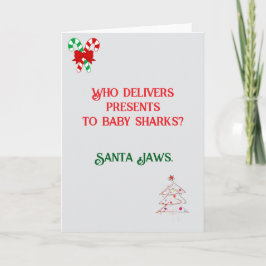 Designat julkort för roligt Joke Kort