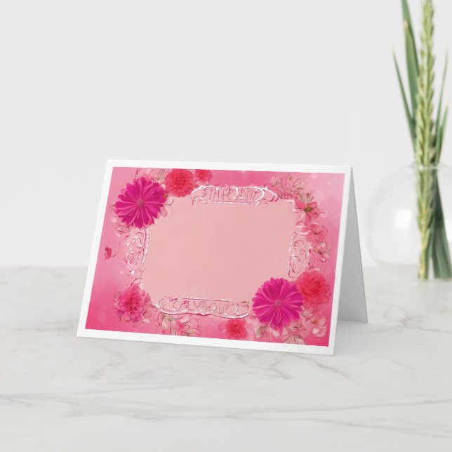 designat visitkort tack kort (Framsida)