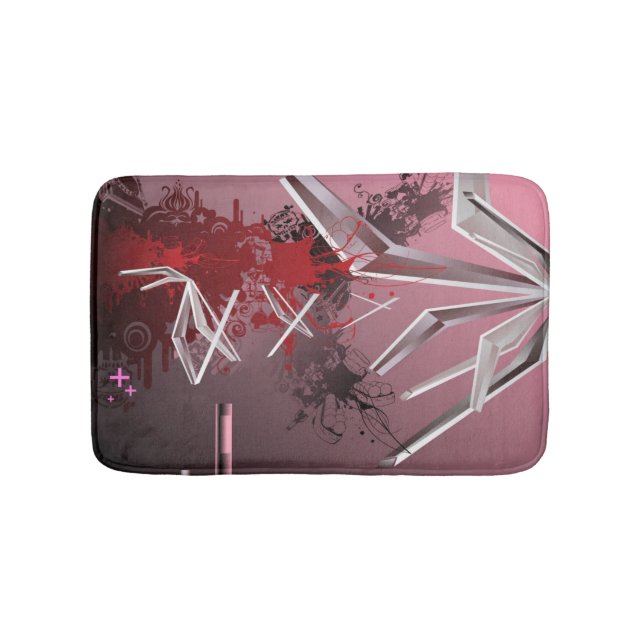 Designbakgrunder Badrumsmatta (Framsidan)