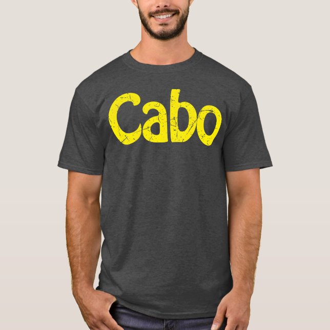 DESIGNCabo 80-tals vän T Shirt (Framsida)