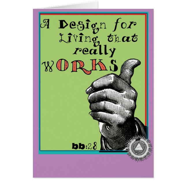 designd4LIVING.jpg Hälsningskort (Framsidan)