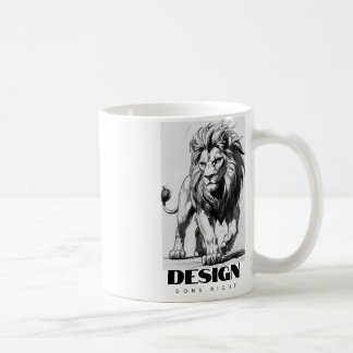 DESIGNE LION KAFFEMUGG