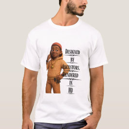 Designed By Ancestors,Pixarstyle 3D T Shirt