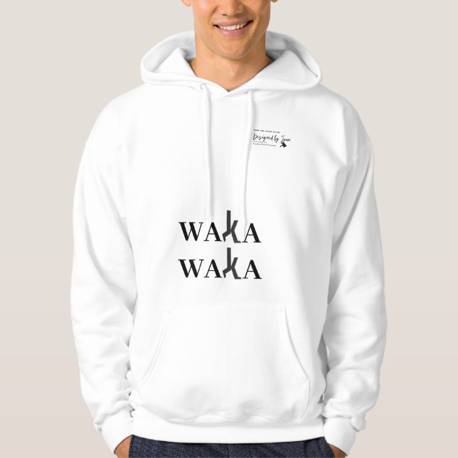 Designed by Joan WakaWaka Hoodie (Framsida)