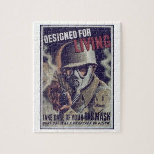 Designed_for_Living-_Propaganda affisch Pussel
