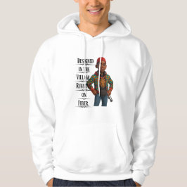 Designed In The Village,Pixarstyle 3D Hoodie