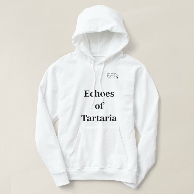 DesignedbyJoan Hoodie Mysteries of a Forgotten Age (Design framsida)