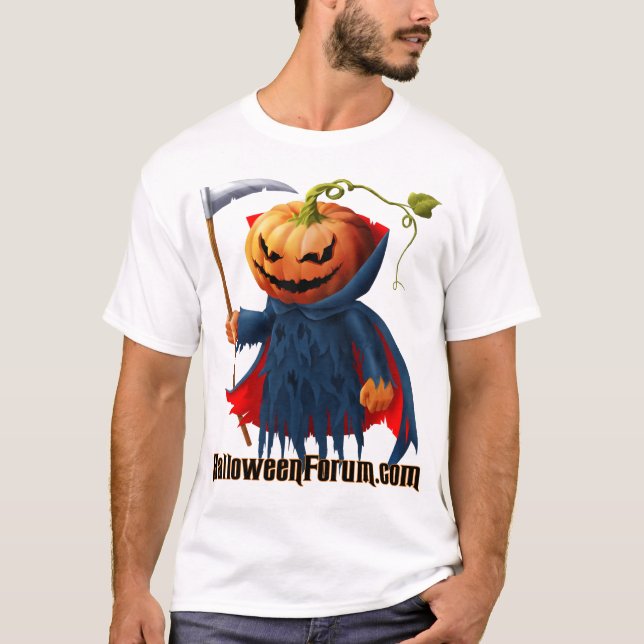 Designen för Halloween fora 2010 - bekläda Tee (Framsida)