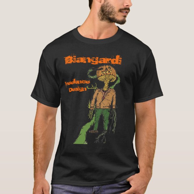 "Designen för HarvesterBiangardi frilans ", Tee Shirt (Framsida)