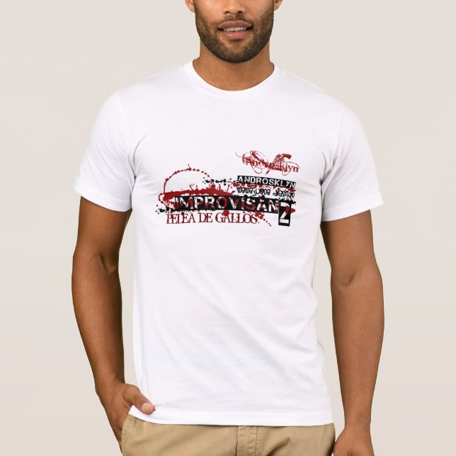 DESIGNEN IMPROVISAN2 kopierar, snuten för Tröja (Framsida)