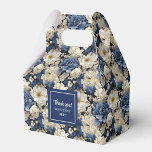 Designer Blå Blommor Personlig Gåva Box Presentaskar<br><div class="desc">✅ För matchande föremål sök 130B i mina samlingar ✅</div>