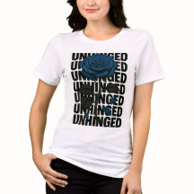 designer blå ros kvinna