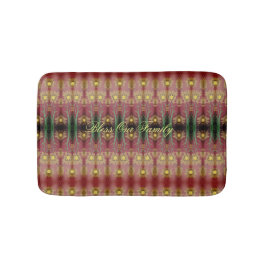 Designer Blommigt Mat Badrumsmatta