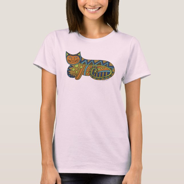 Designer Cat Tee Shirt (Framsida)