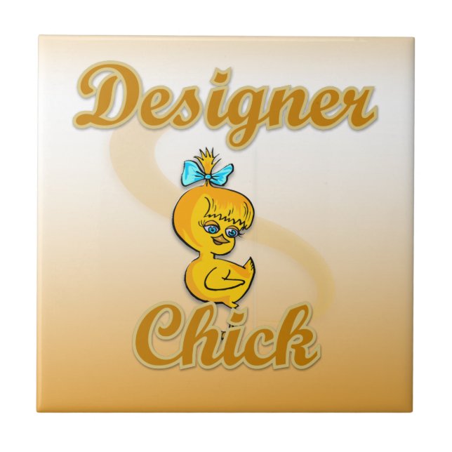 Designer-Chick Kakelplatta (Framsidan)