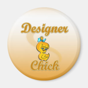 Designer-Chick Magnet