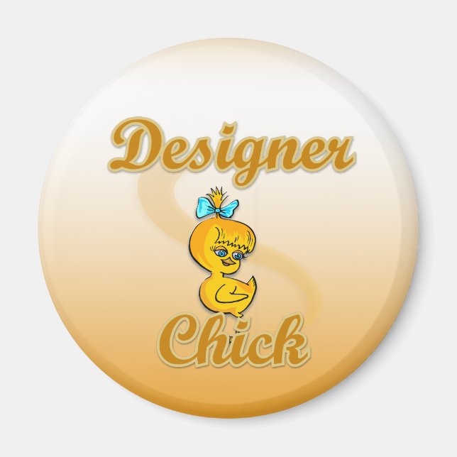 Designer-Chick Magnet (Framsidan)