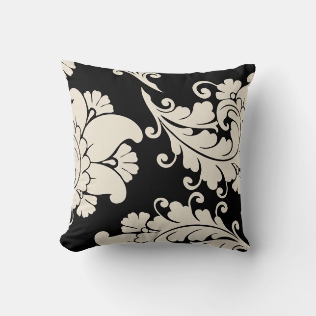 Designer Damask Dekorativ kudde (Framsida)