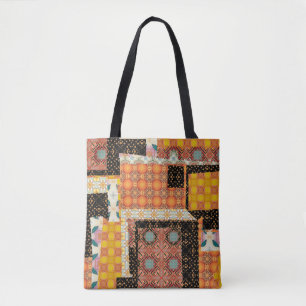 Designer Earth Tote Tygkasse