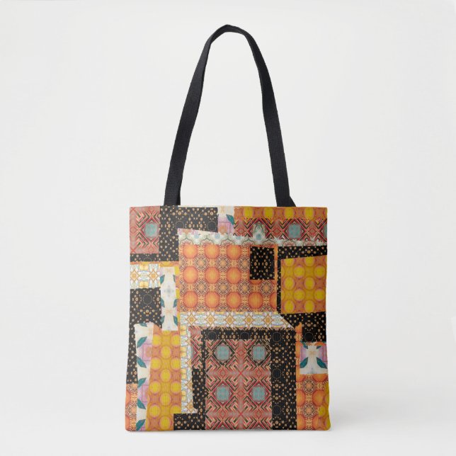 Designer Earth Tote Tygkasse (Framsida)