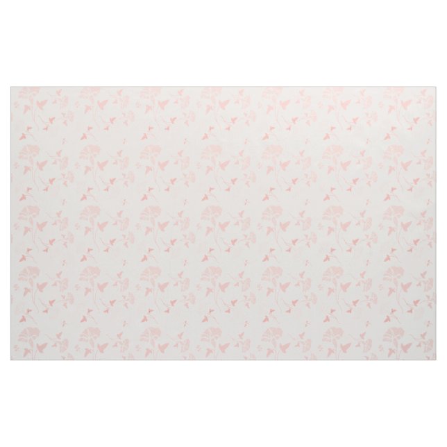 Designer Fabrics - Rosa Flowers & Benvit - Gift Tyg (Fat Quarter)