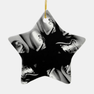 Designer Fingernails Julgransprydnad Keramik