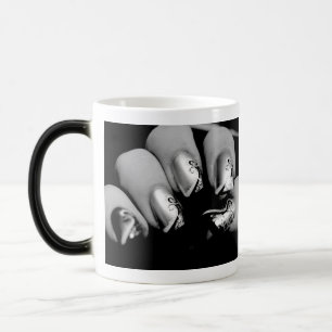 Designer Fingernails Magisk Mugg
