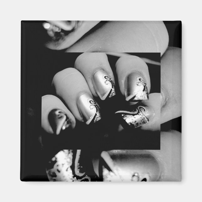 Designer Fingernails Magnet (Framsidan)