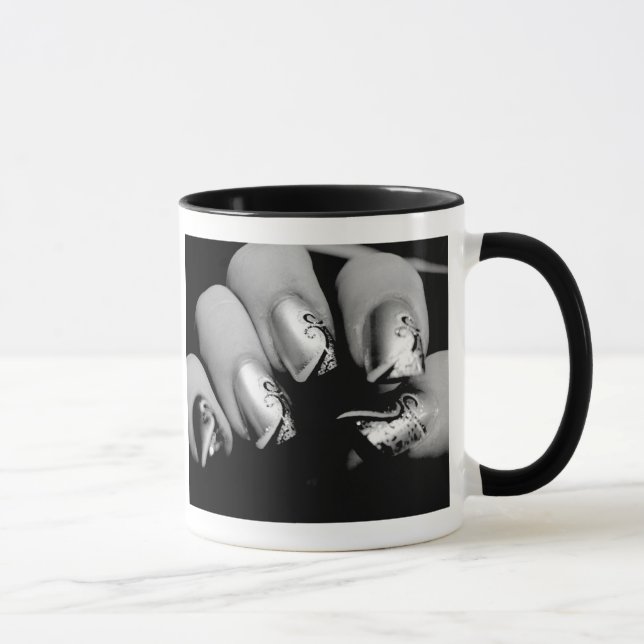 Designer Fingernails Mugg (Höger)