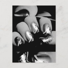 Designer Fingernails Vykort