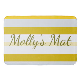 Designer för dekorativ typografi badrumsmatta