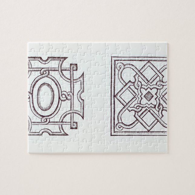 Designer för en fnurraträdgård, från 'landhuset pussel (Horisontell)