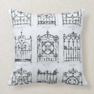 Designer för gjutjärnräcke, från 'Macfarlanes Kudde