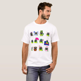 designer för helgdag för ネズミガシラハネナガインコオウムSenegal Tee