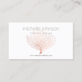 Designer för Insida vid Fläkt Coral Coral ro Visitkort