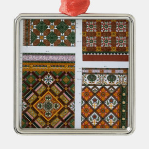 Designer för Majolica och emaljerat belägger med Julgransprydnad Metall