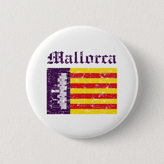 designer för mallorca italienflagga knapp (Framsida)