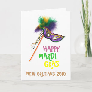 DESIGNER FÖR MARDI GRAS KORT