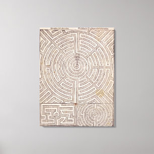 Designer för mazes, från "den holländska canvastryck