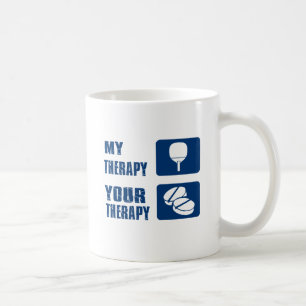 designer för pingpongterapi kaffemugg