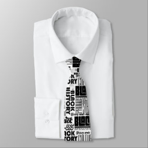 Designer för svart manar-historik Tie Slips
