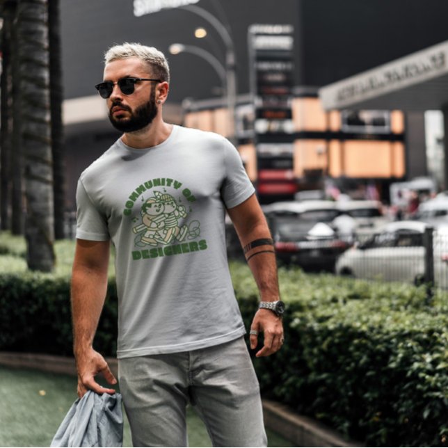 Designer Friends Doodle T Shirt (Skapare uppladdad)