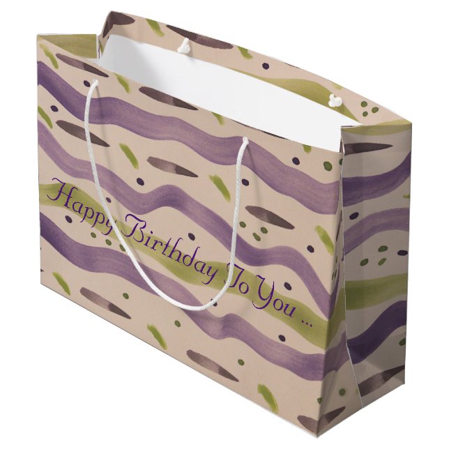 Designer Gift-säckar (Baksidan Vinklad)