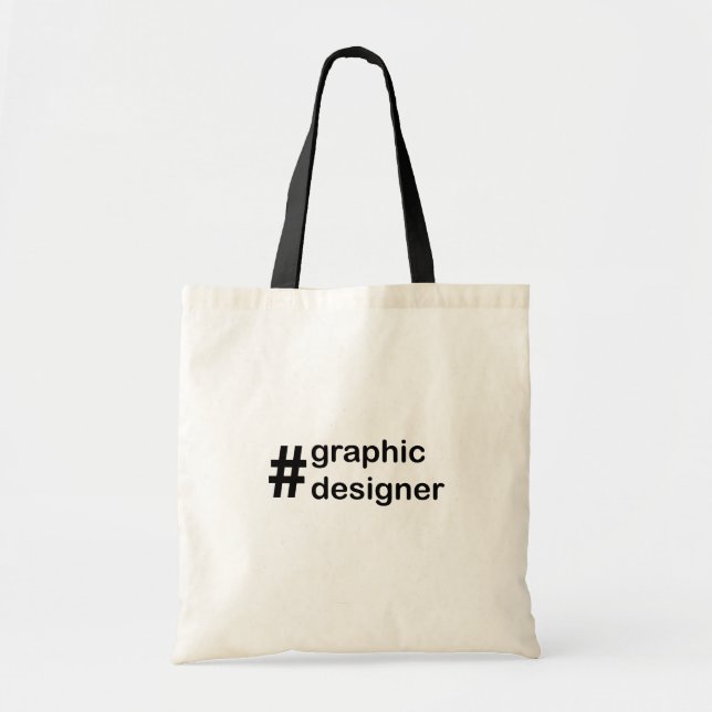 Designer Graphic Designer Tygkasse (Framsidan)